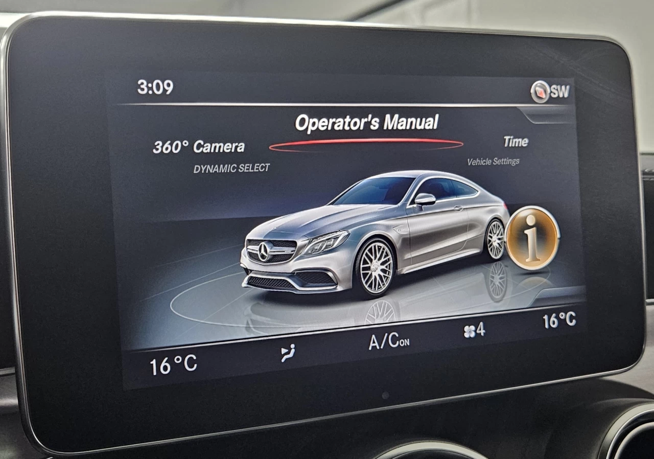 2018 Mercedes-Benz C-Class AMG C 63 S Coupe Designo Selenite Grey Image principale