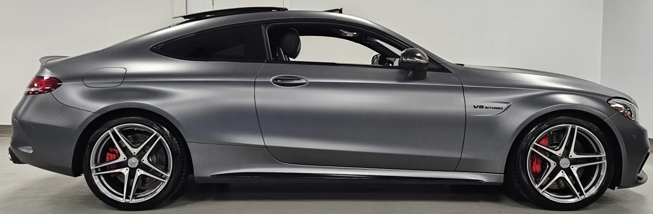 2018 Mercedes-Benz C-Class AMG C 63 S Coupe Designo Selenite Grey Image principale
