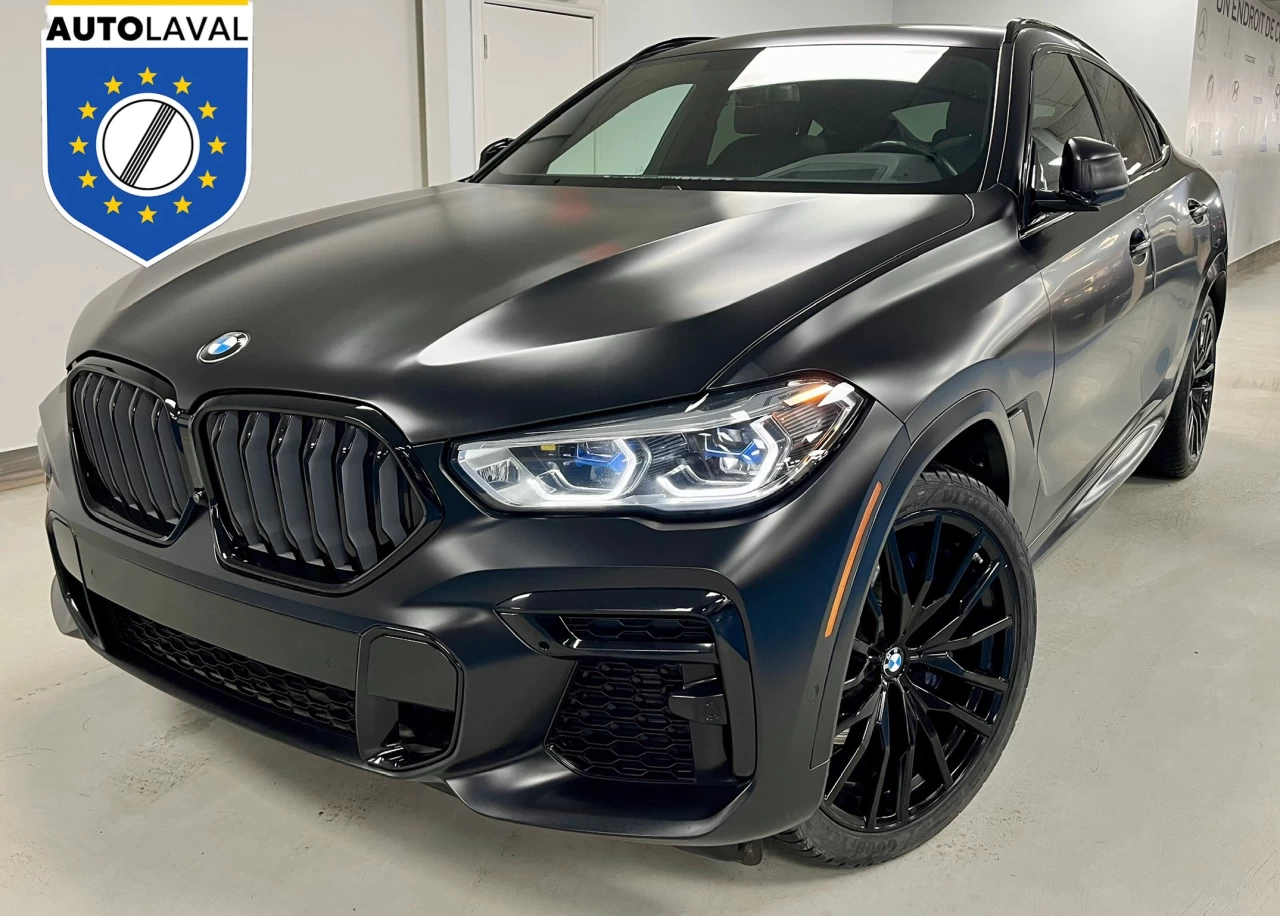 2023 BMW X6 MSPORT-FROZEN BLACK METALLIC-SKY LOUNGE Image principale